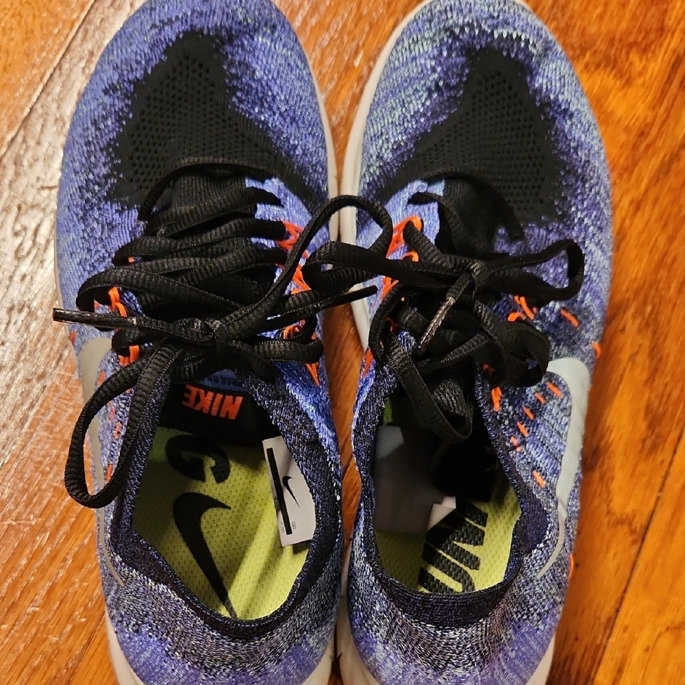 Nike Blue and Black Women's Sneakers